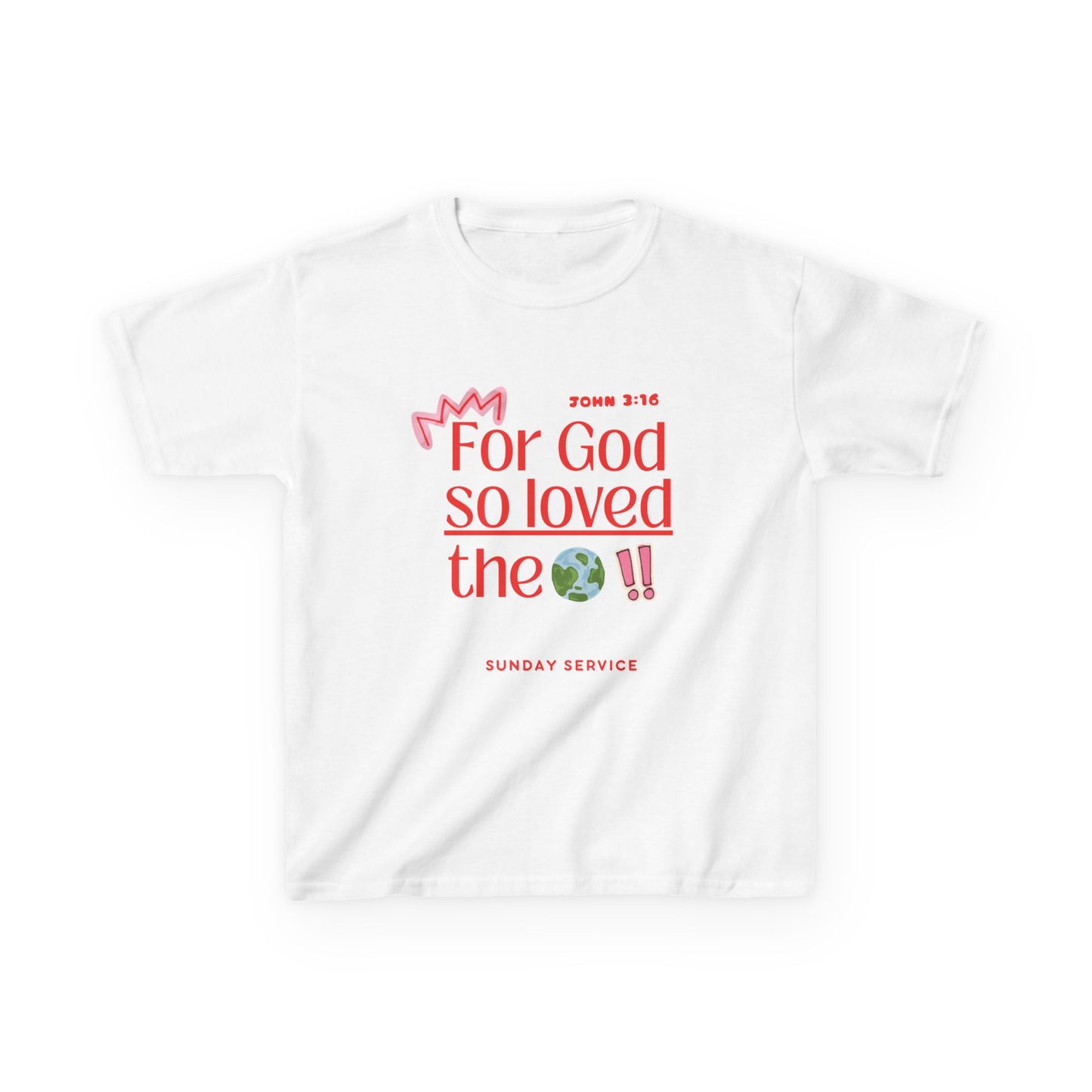 YOUTH John 3:16 tee