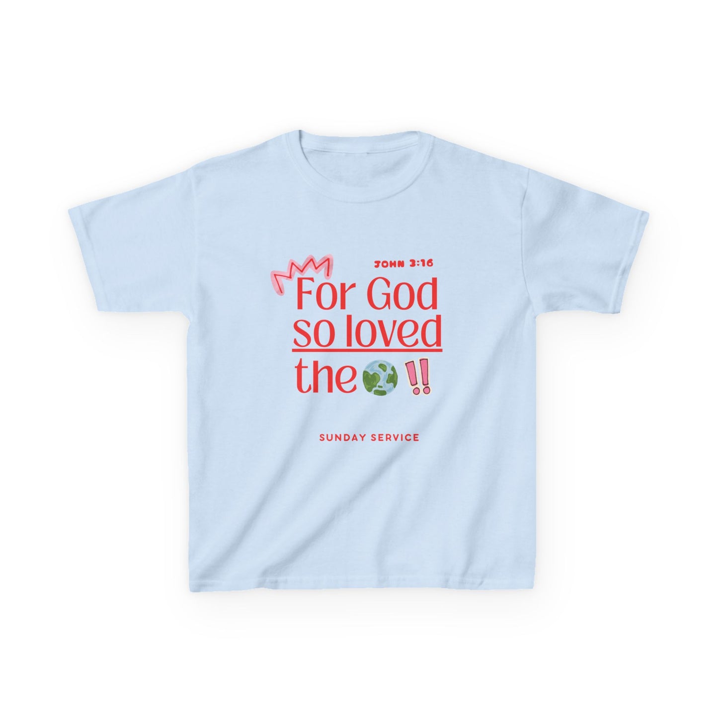 YOUTH John 3:16 tee
