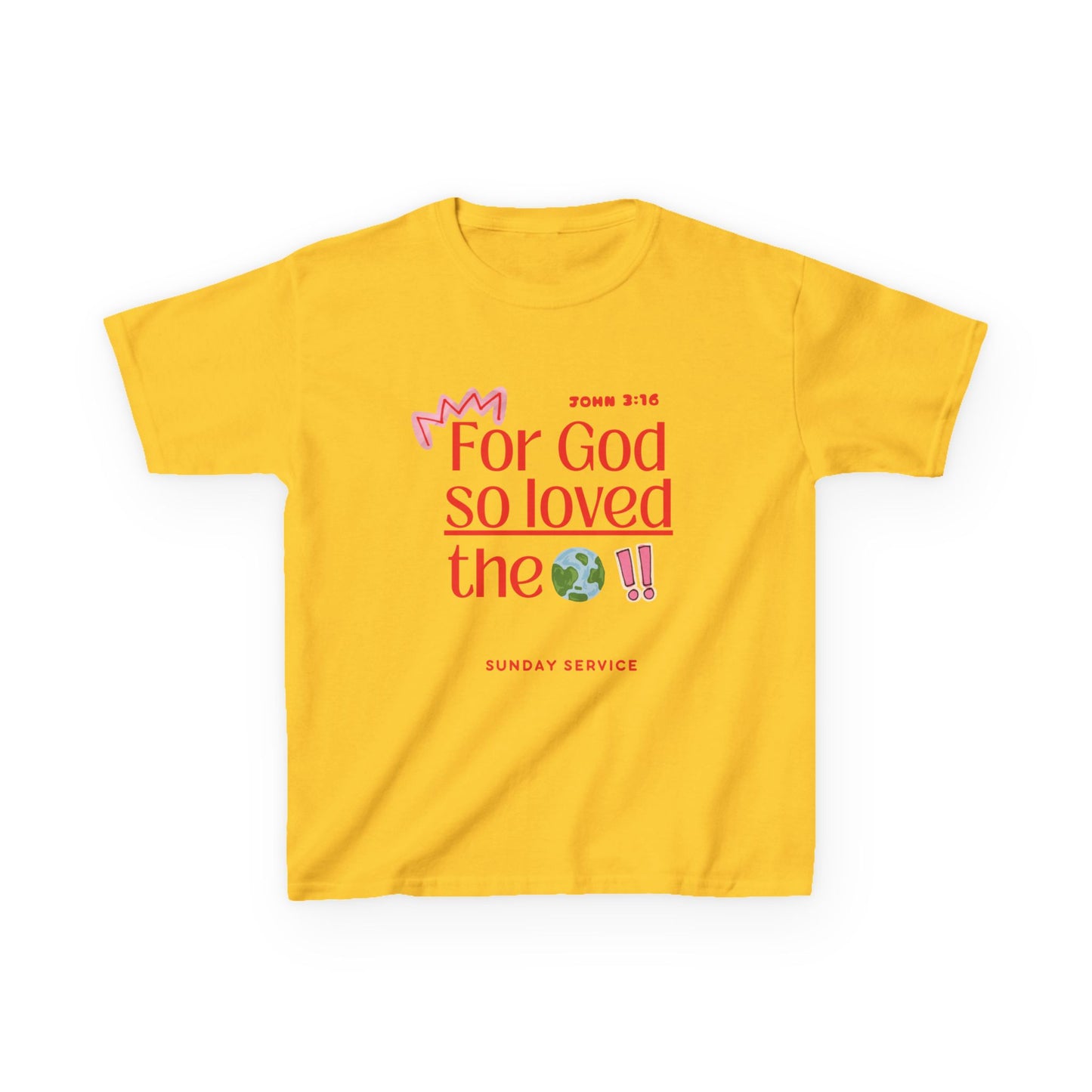 YOUTH John 3:16 tee