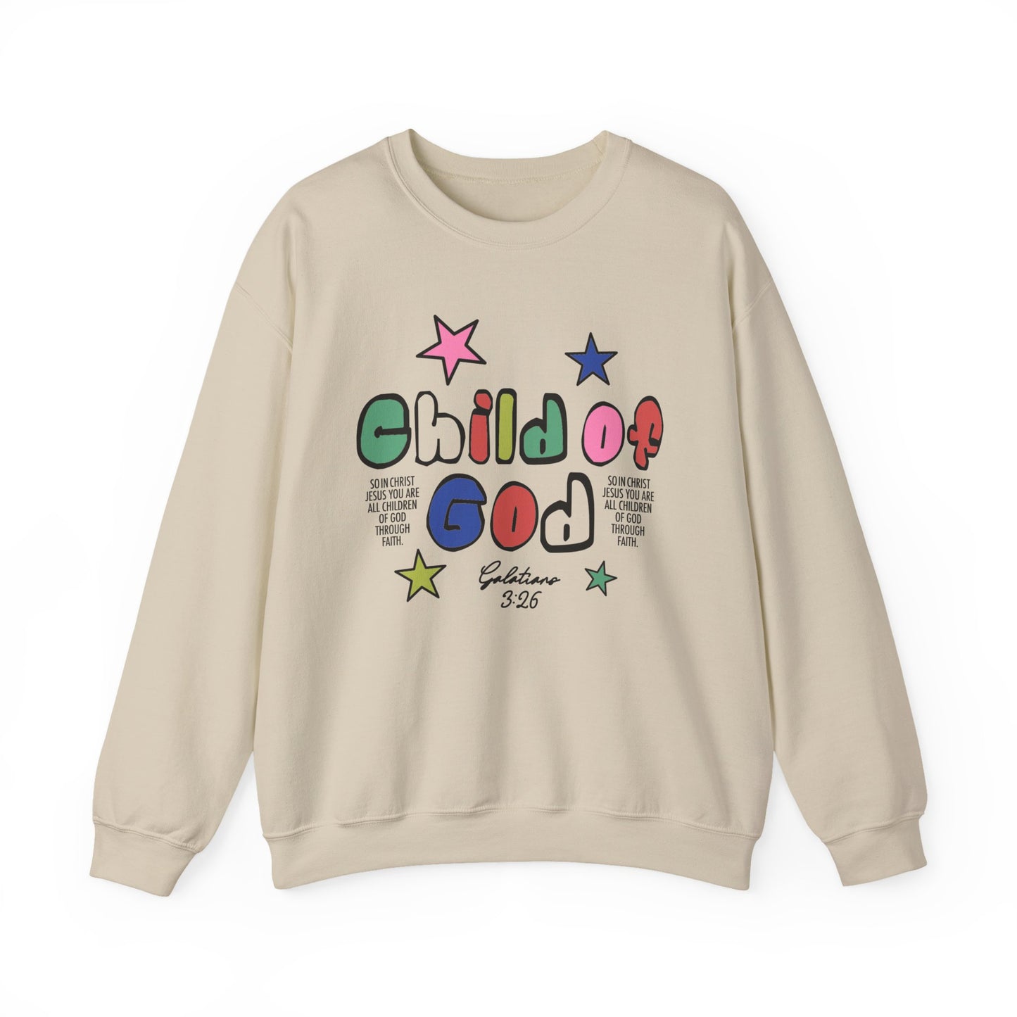 ADULT Child of God crewneck sweatshirt