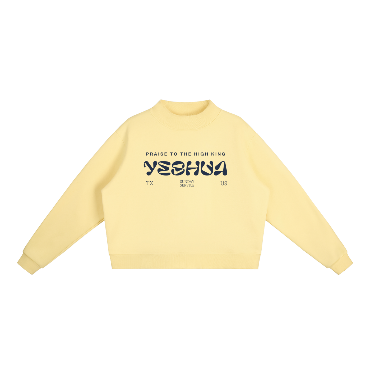 Yeshua Mock neck sweatshirt