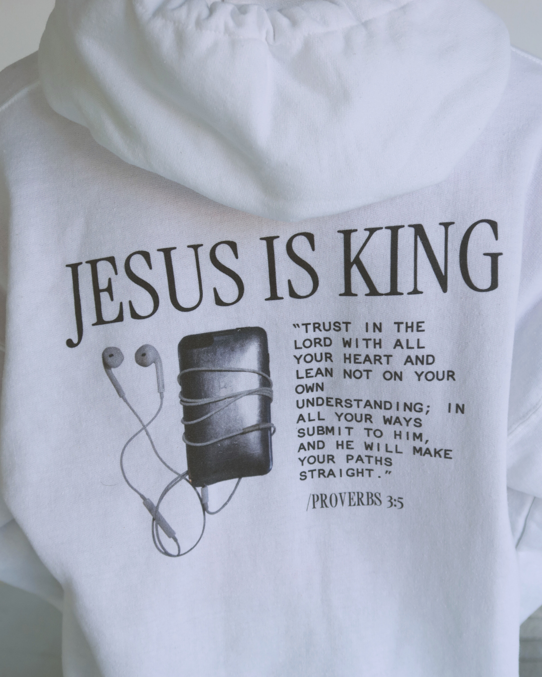 "Jesus Is King" Graphic Pullover