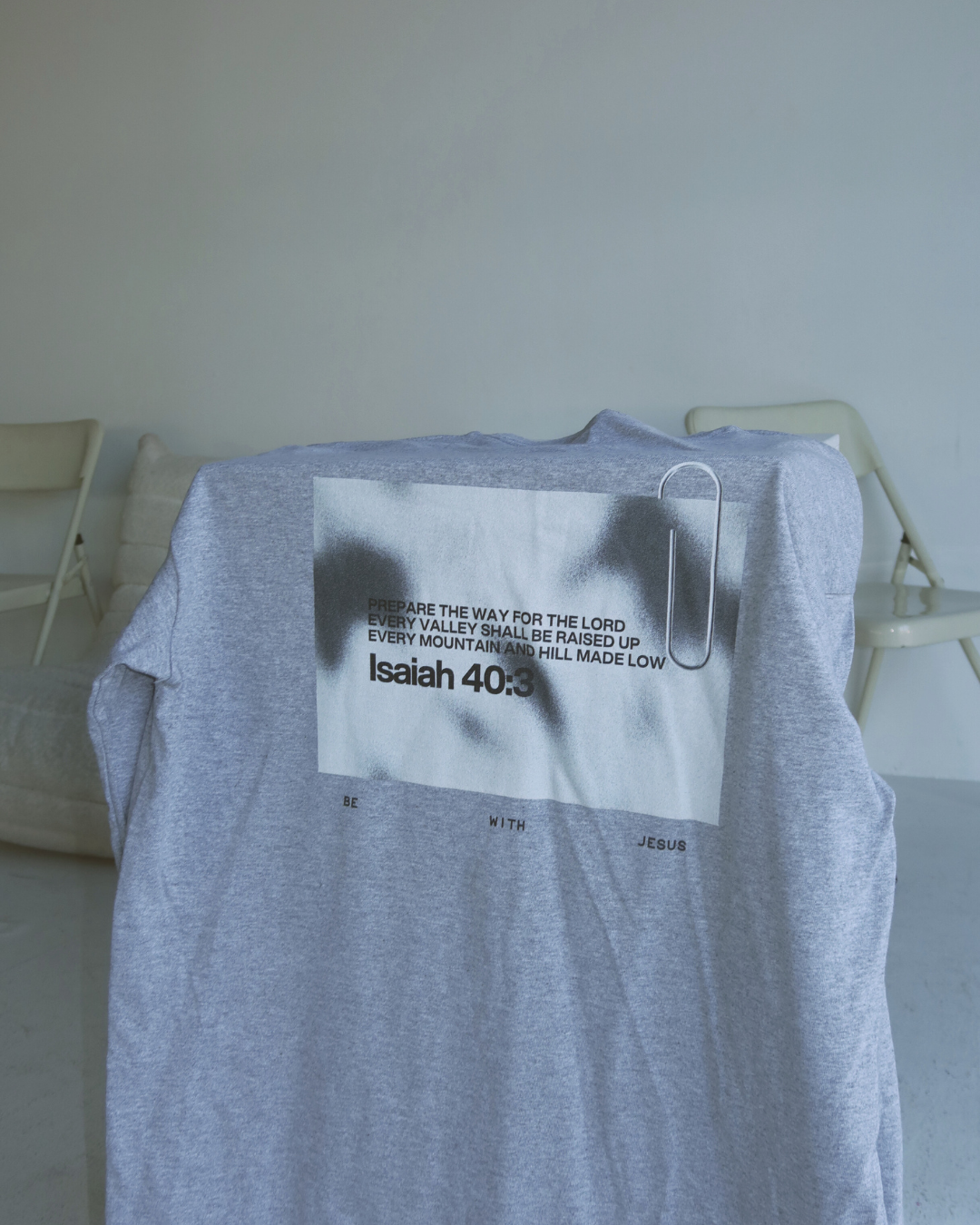 Minimalist Worship Graphic Shirt (Isaiah 40:8)
