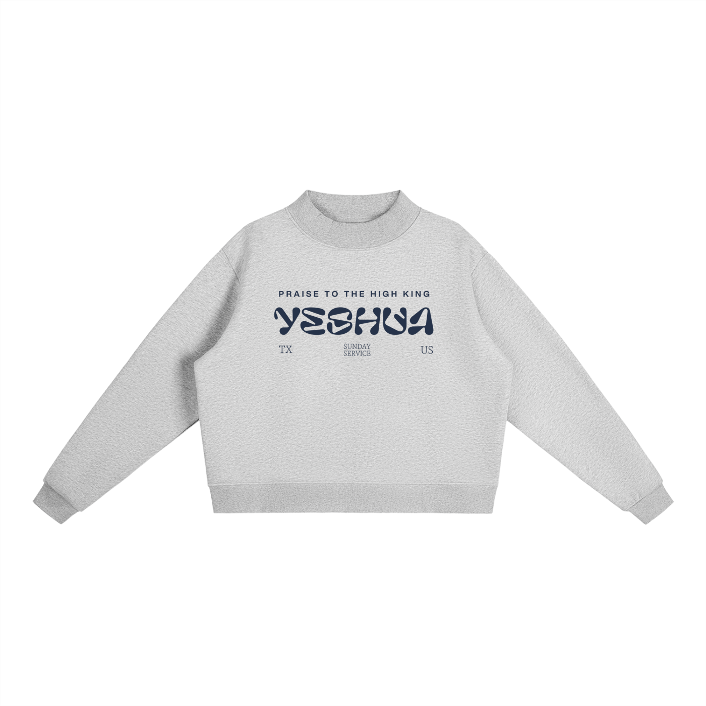 Yeshua Mock neck sweatshirt