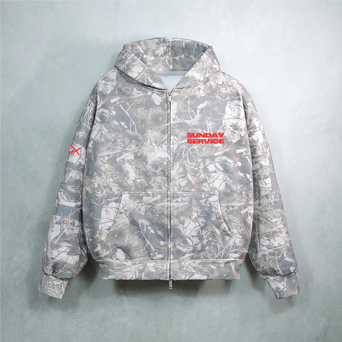 "Led by the Lord" Camo hoodie unisex