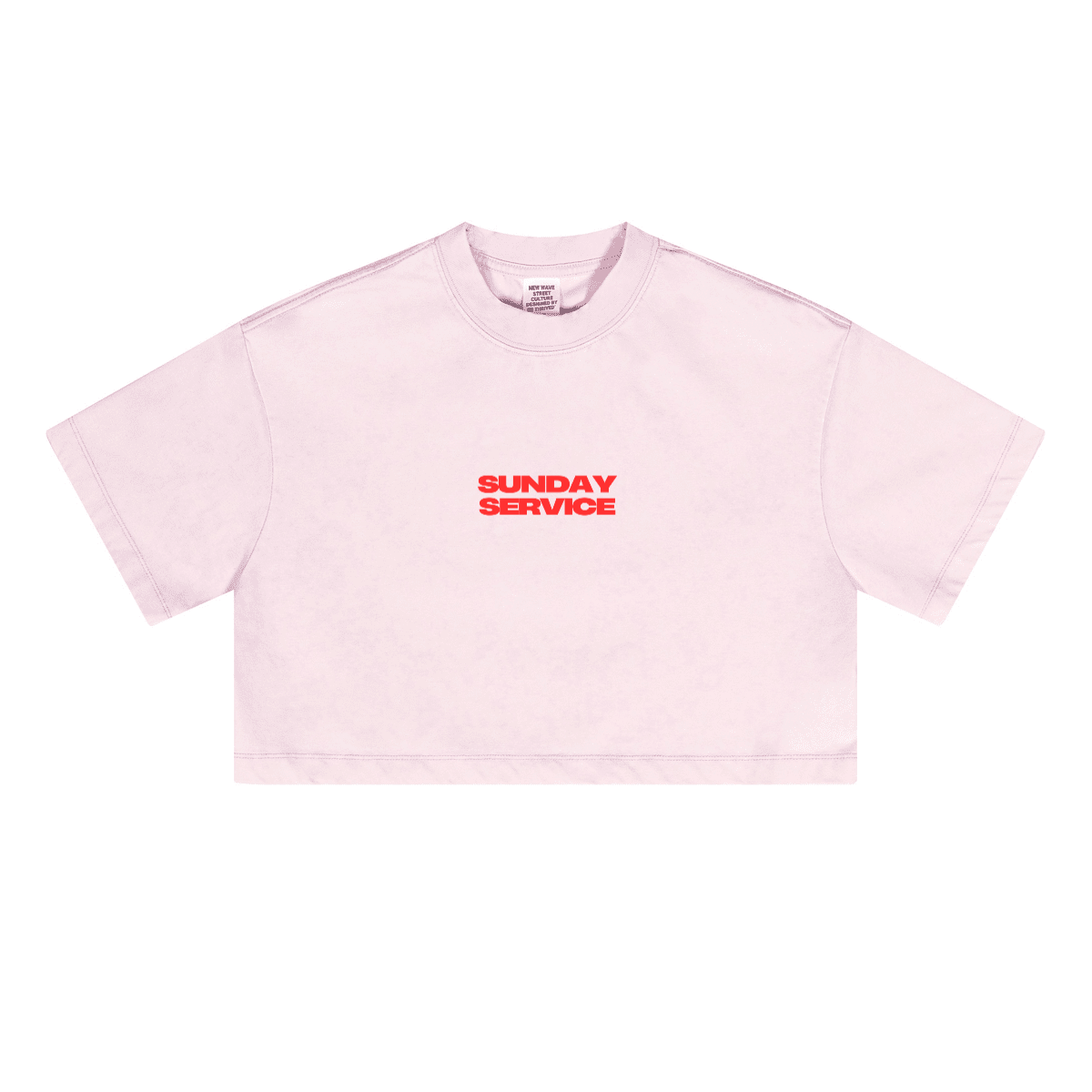 "Led by the Lord" Crop Tee