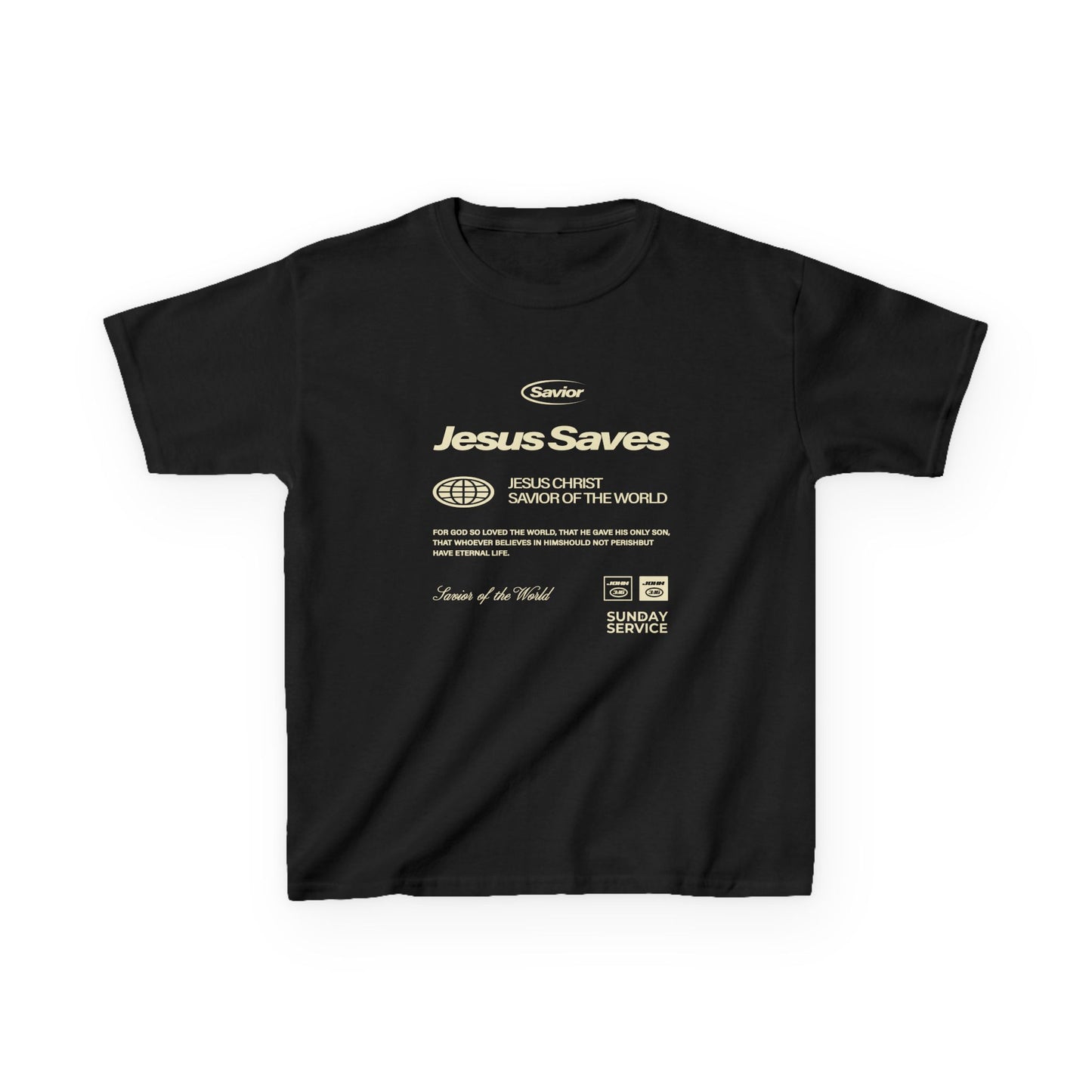 Youth — "Jesus Saves" Tee