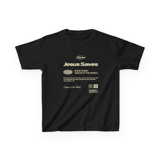 Youth — "Jesus Saves" Tee