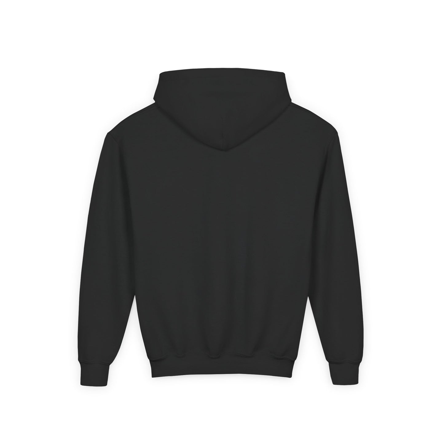 Youth Hoodie — "The Enemy Flees in Your House" Graphic Horse Pullover
