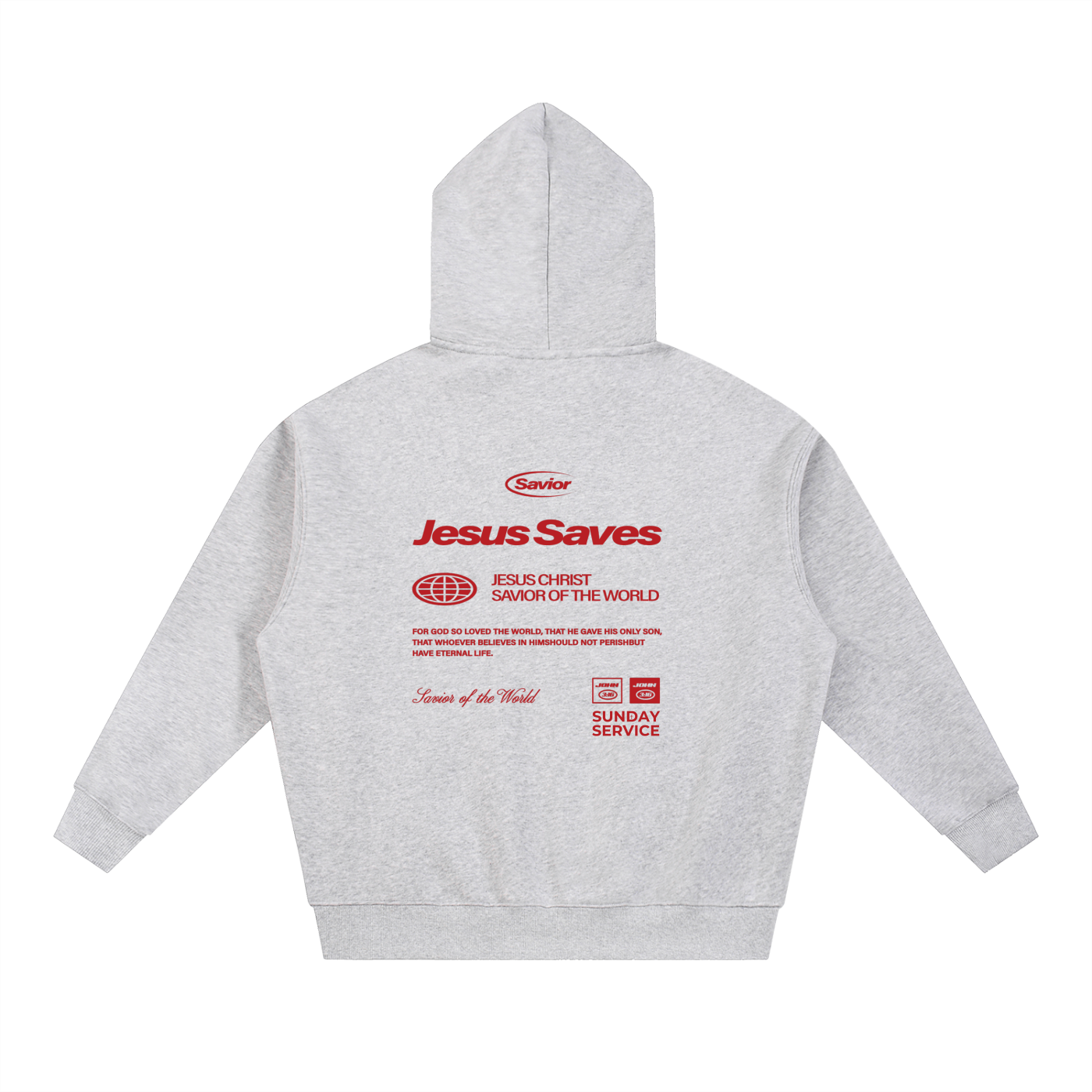 Essential Oversized Fleece Boxy Hoodie