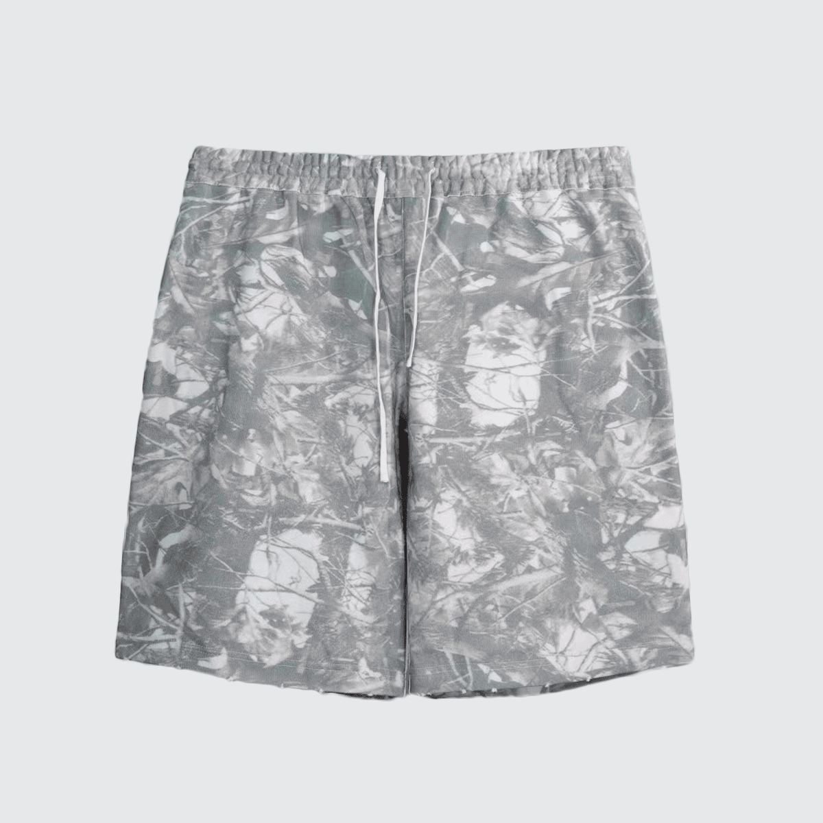 French Terry Camo Shorts -unisex