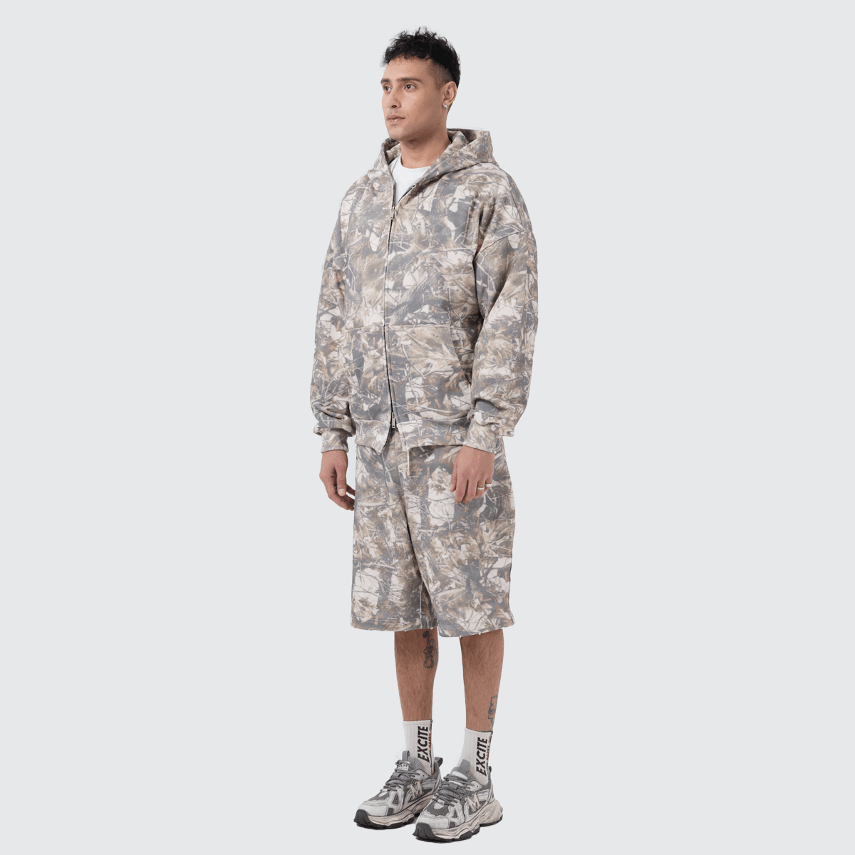 "Led by the Lord" Camo hoodie unisex