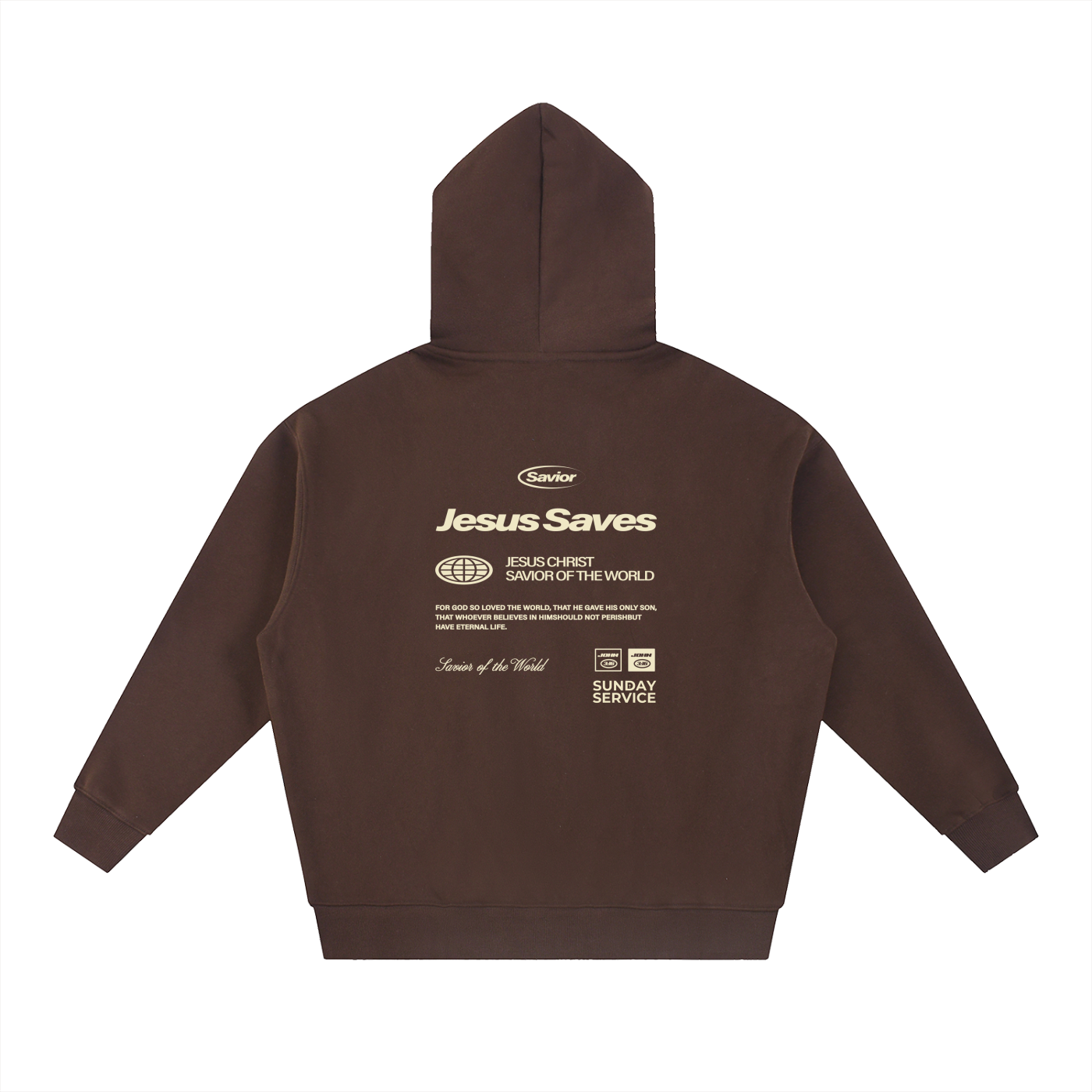 Essential Oversized Fleece Boxy Hoodie