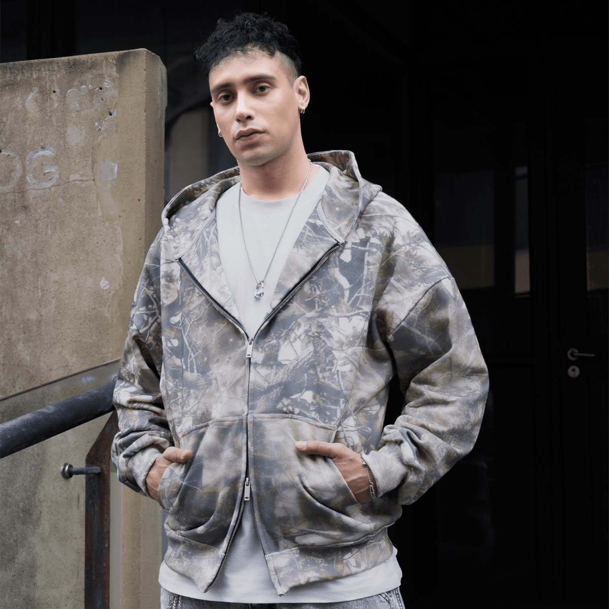 "Led by the Lord" Camo hoodie unisex