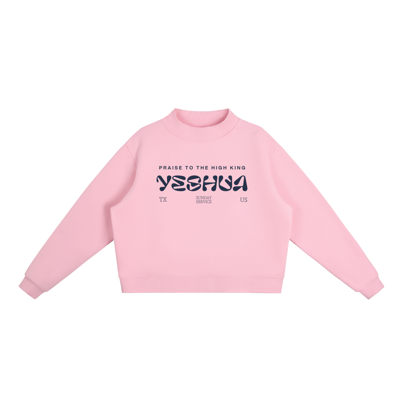 Yeshua Mock neck sweatshirt