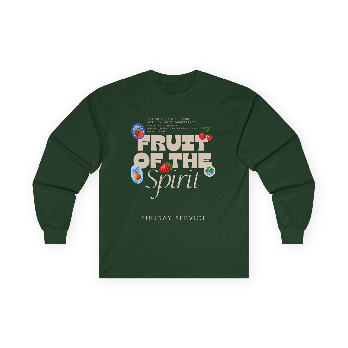 Long sleeve Fruit of the Spirts Tee