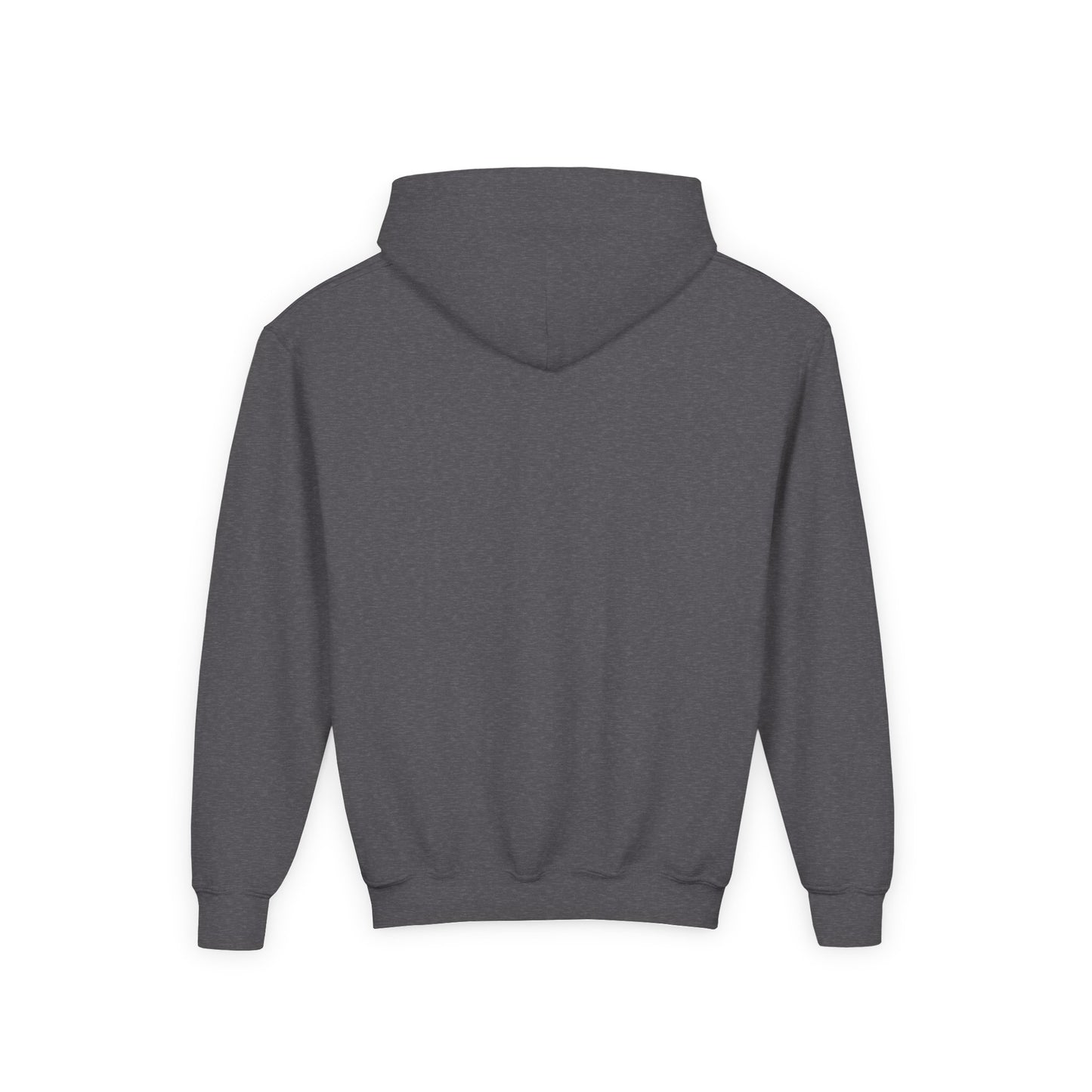 Youth Hoodie — "The Enemy Flees in Your House" Graphic Horse Pullover