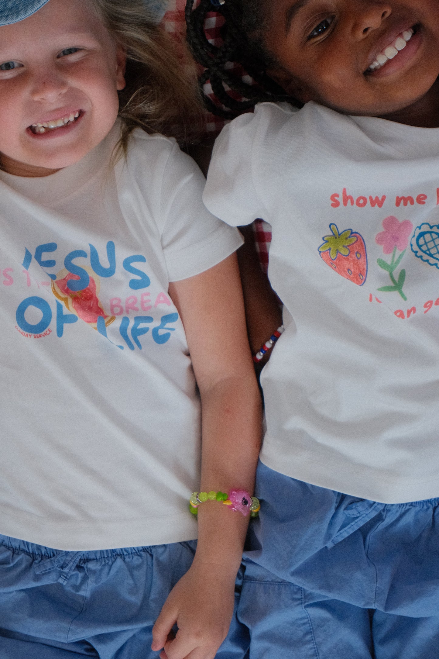 "Jesus is the bread of life" kids tee