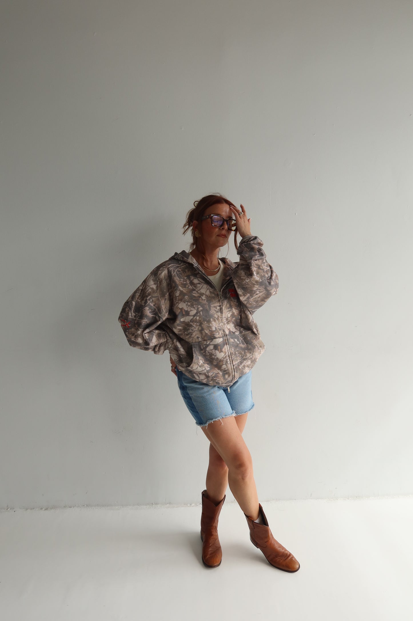 "Led by the Lord" Camo hoodie unisex