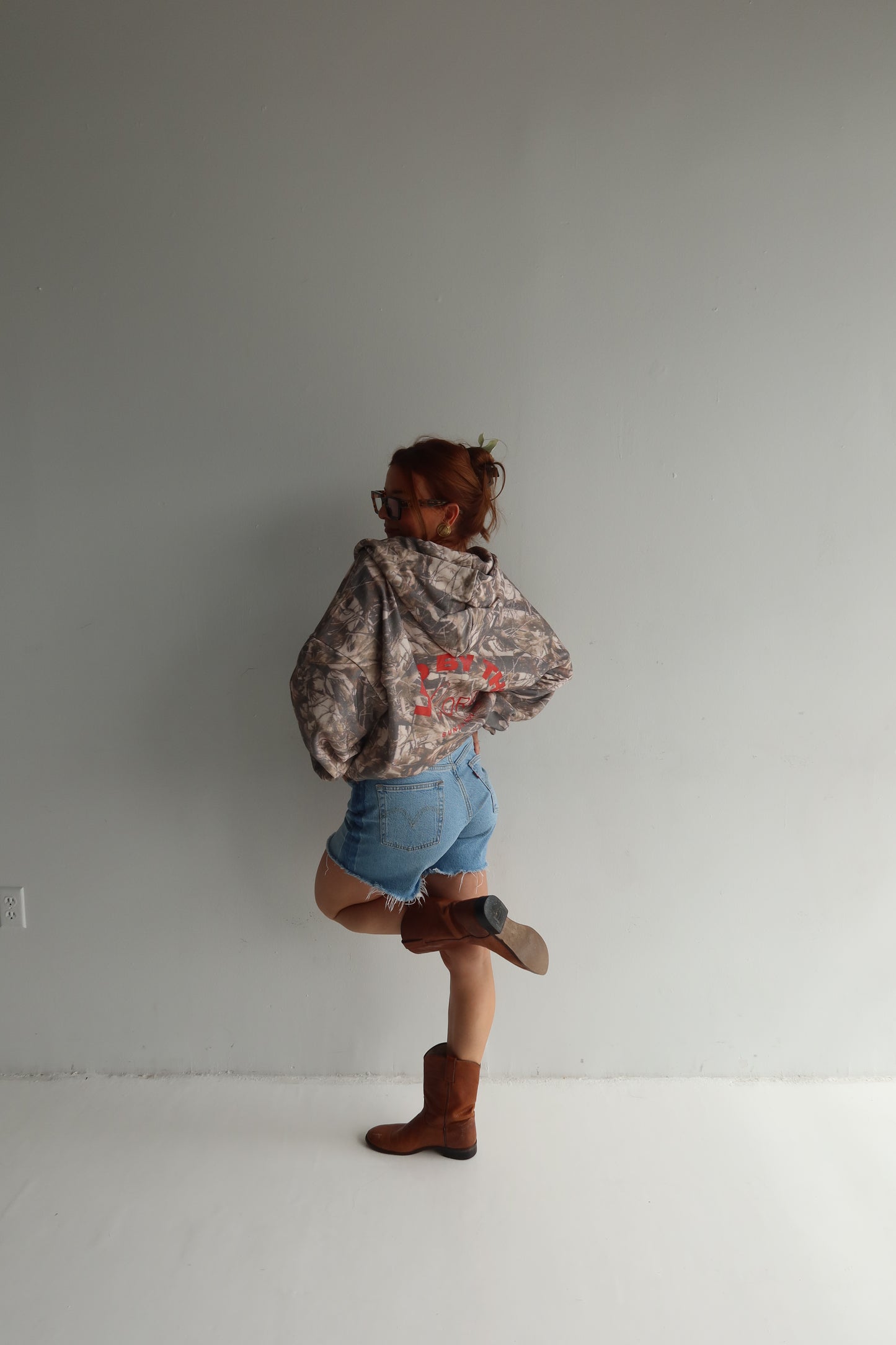 "Led by the Lord" Camo hoodie unisex
