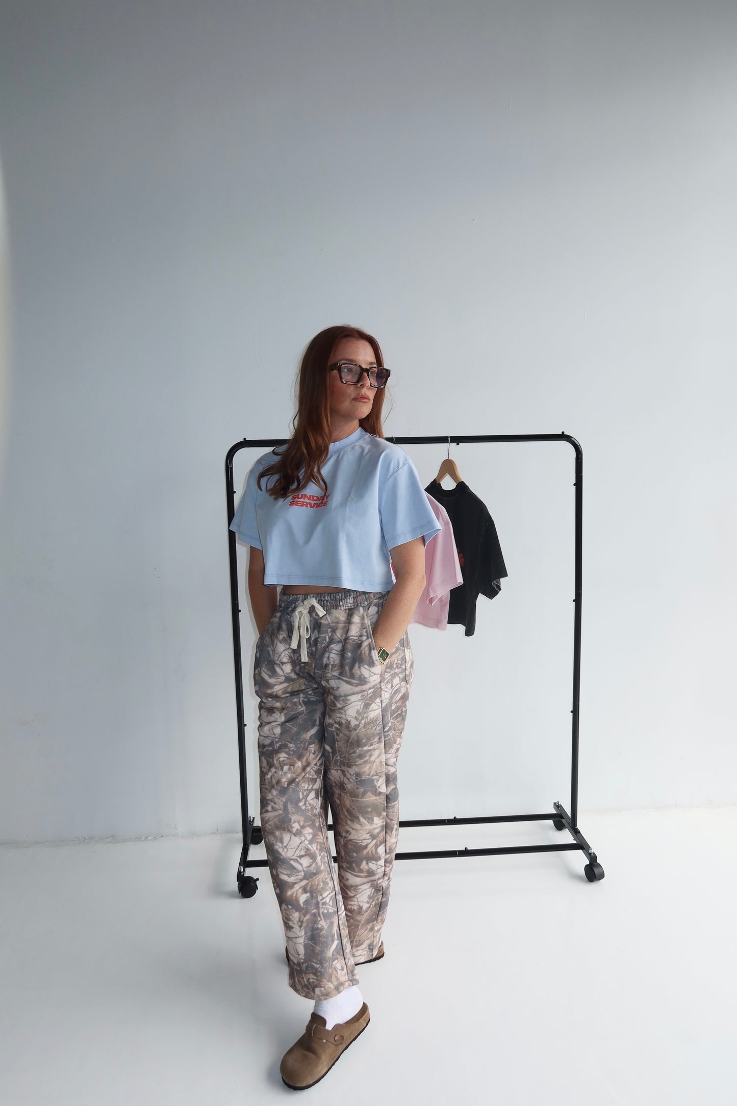 "Led by the Lord" Crop Tee