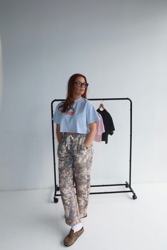 "Led by the Lord" Crop Tee