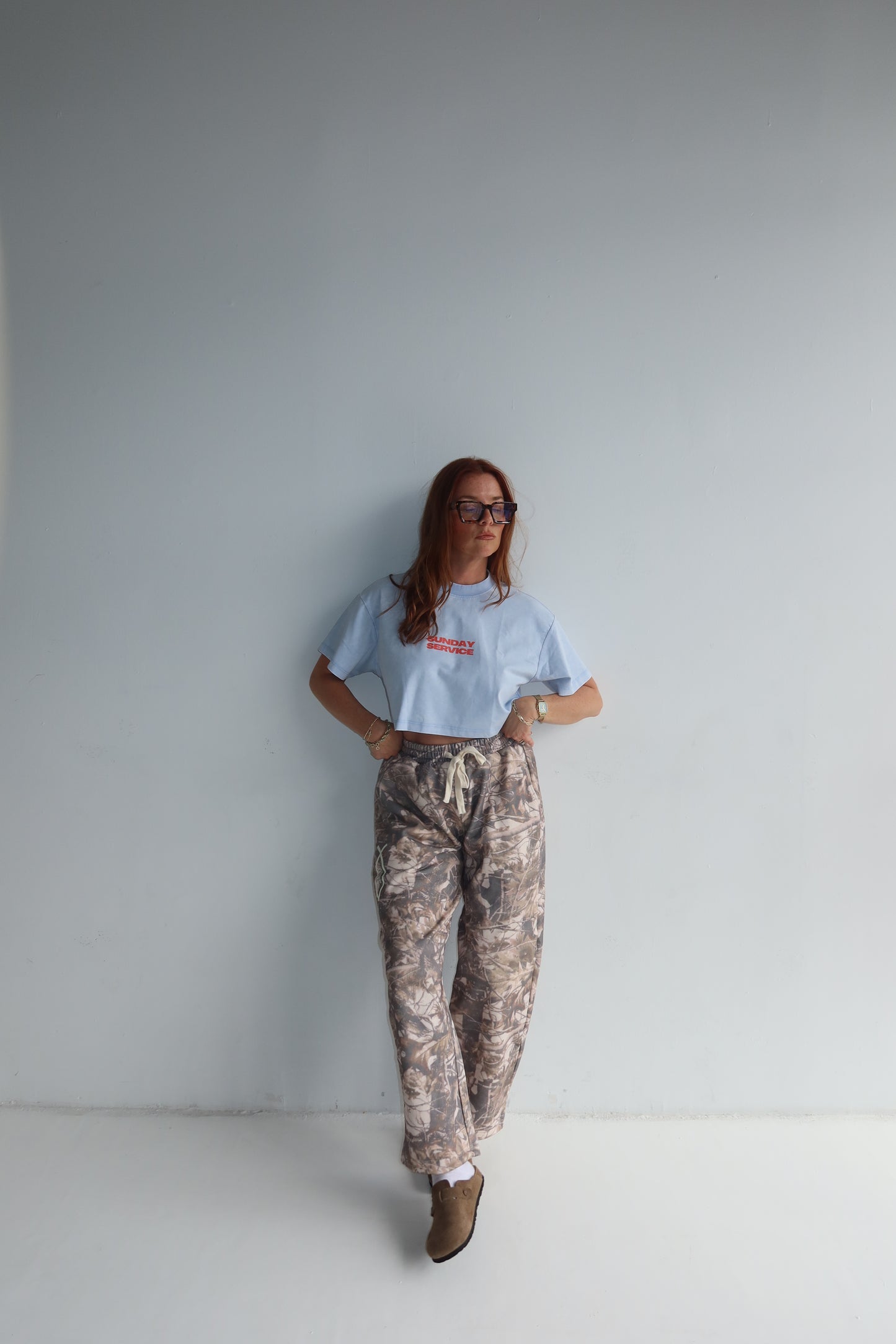 "Led by the Lord" Crop Tee