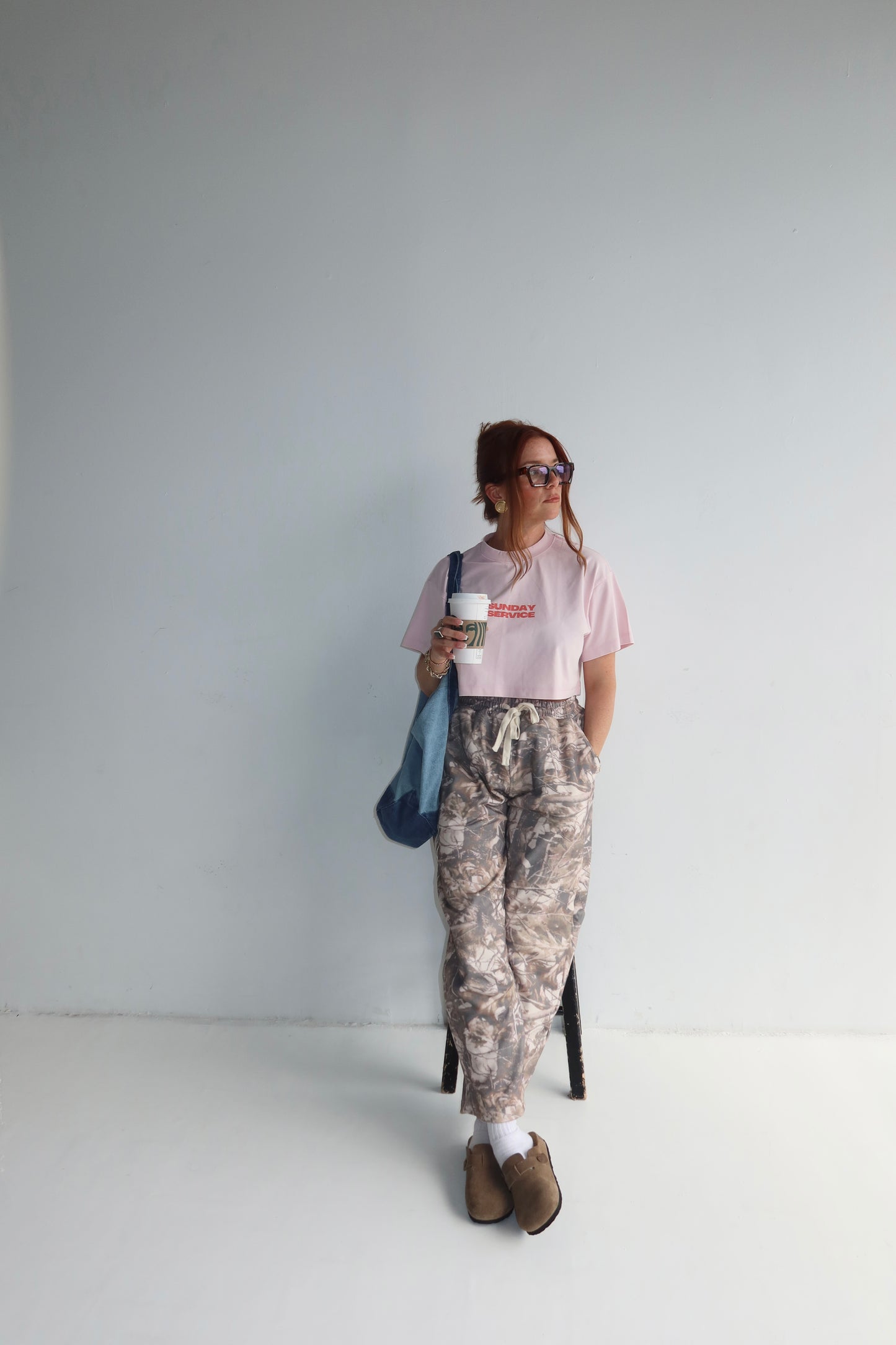 "Led by the Lord" Crop Tee