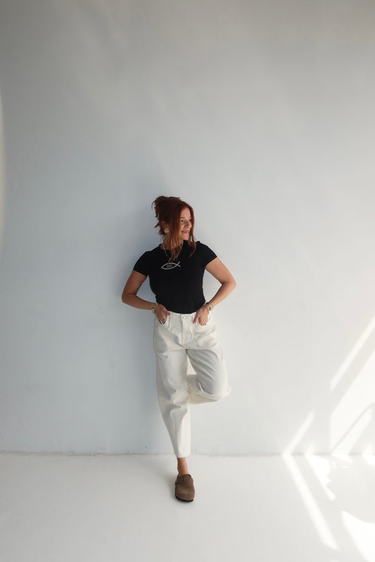 "Led by the Lord" baby doll tee