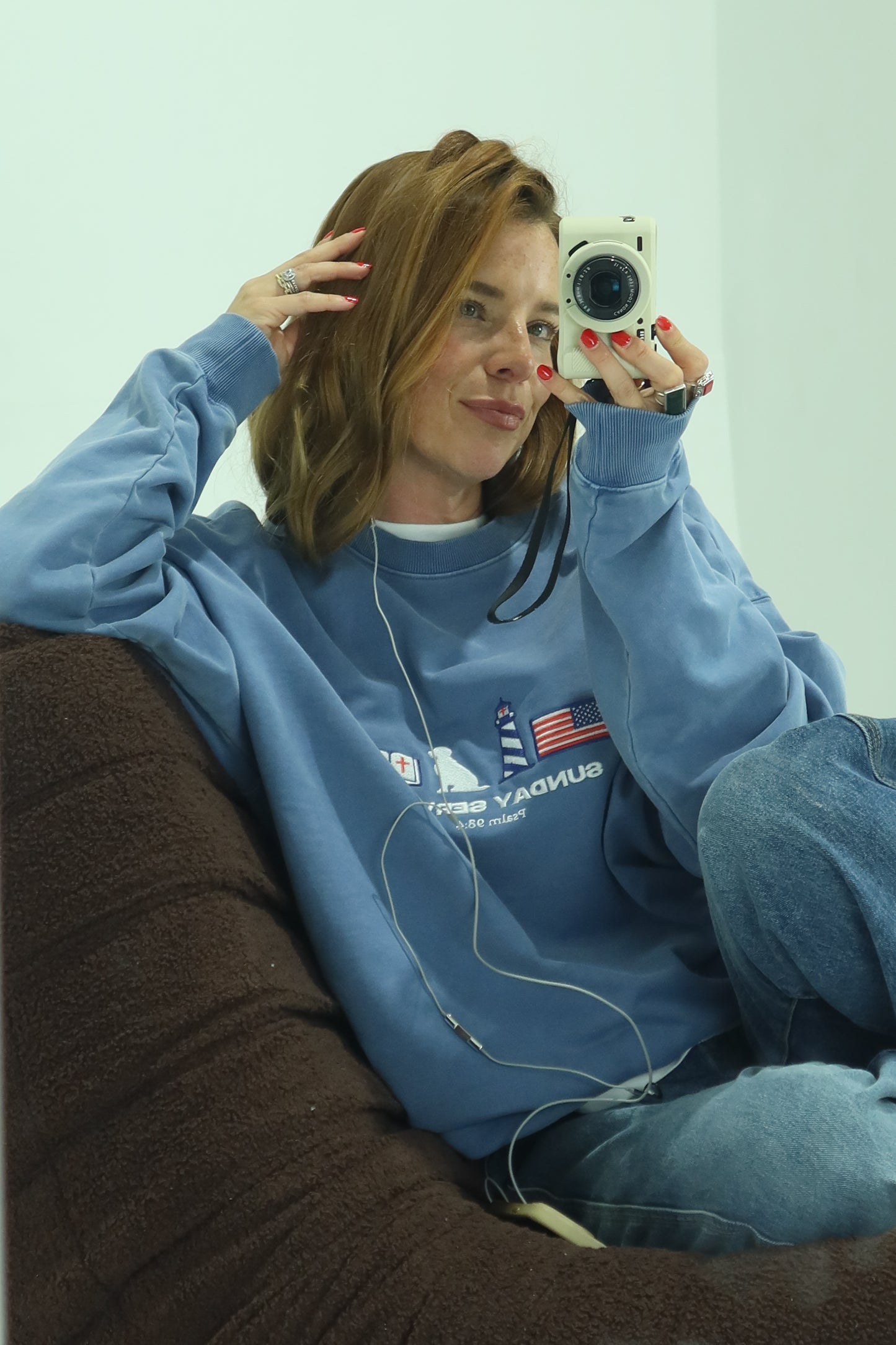 Embroidered Americana Sweater